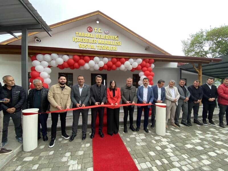 İçdedeler Mahallesi Sosyal Tesisi Vatandaşların Hizmete Açıldı