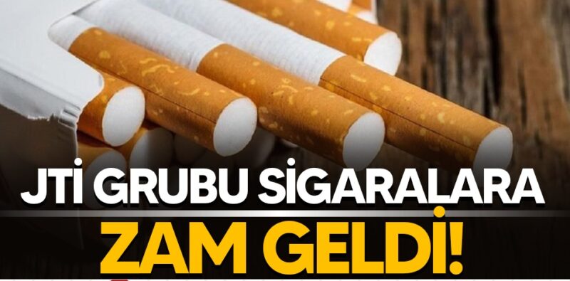 JTİ grubu sigaralara zam geldi
