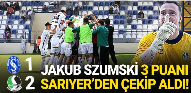 Jakub Szumski, 3 puanı Sarıyer’den çekip aldı!
