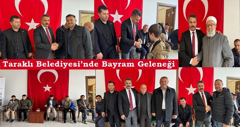 Taraklı Belediyesi’nde Bayram Geleneği