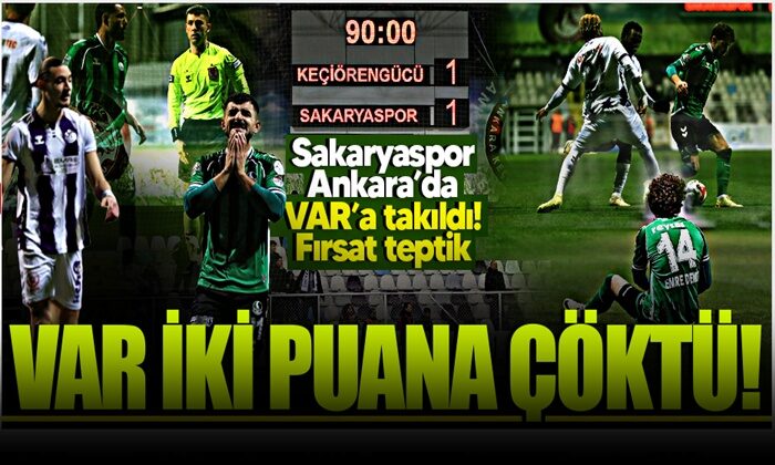 VAR iki puana çöktü!
