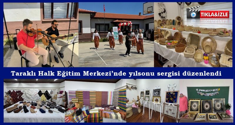 Taraklı Halk Eğitim Merkezi’nde yılsonu sergisi düzenlendi