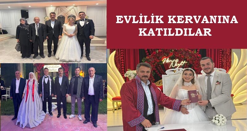 Evlilik Kervanına Katıldılar!