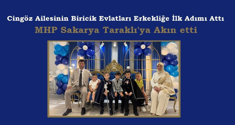 Cingöz Ailesinin Biricik Evlatları Erkekliğe İlk Adımı Attı