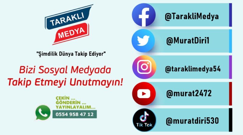 Bizleri Sosyal Medya’da Takip Etmeyi Unutmayın…