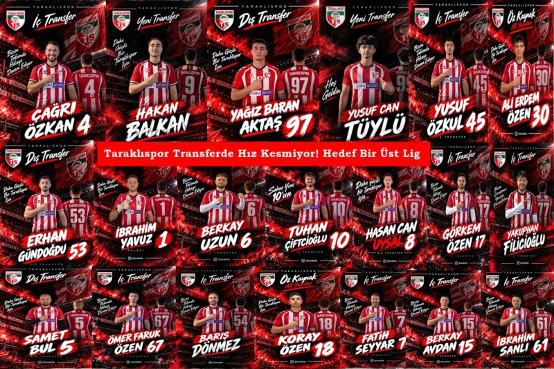Taraklıspor Transferde Hız Kesmiyor! Hedef Bir Üst Lig